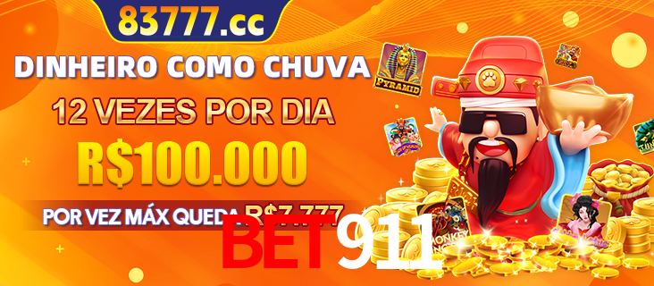 Banner do programa de recompensas Recomende para amigos do BET911, detalhando os bônus por convidar amigos, com prêmios que chegam a R$288.888.